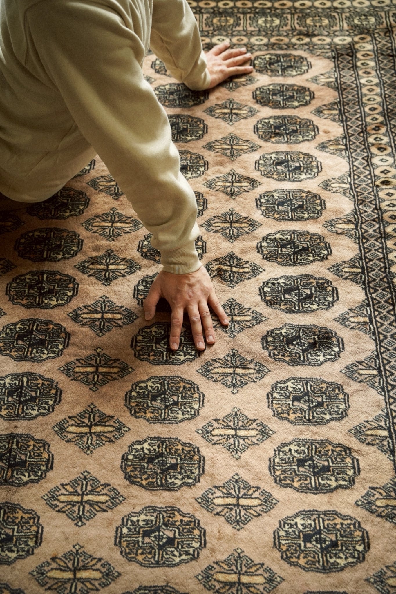 1553-Vintage Pakistan rug