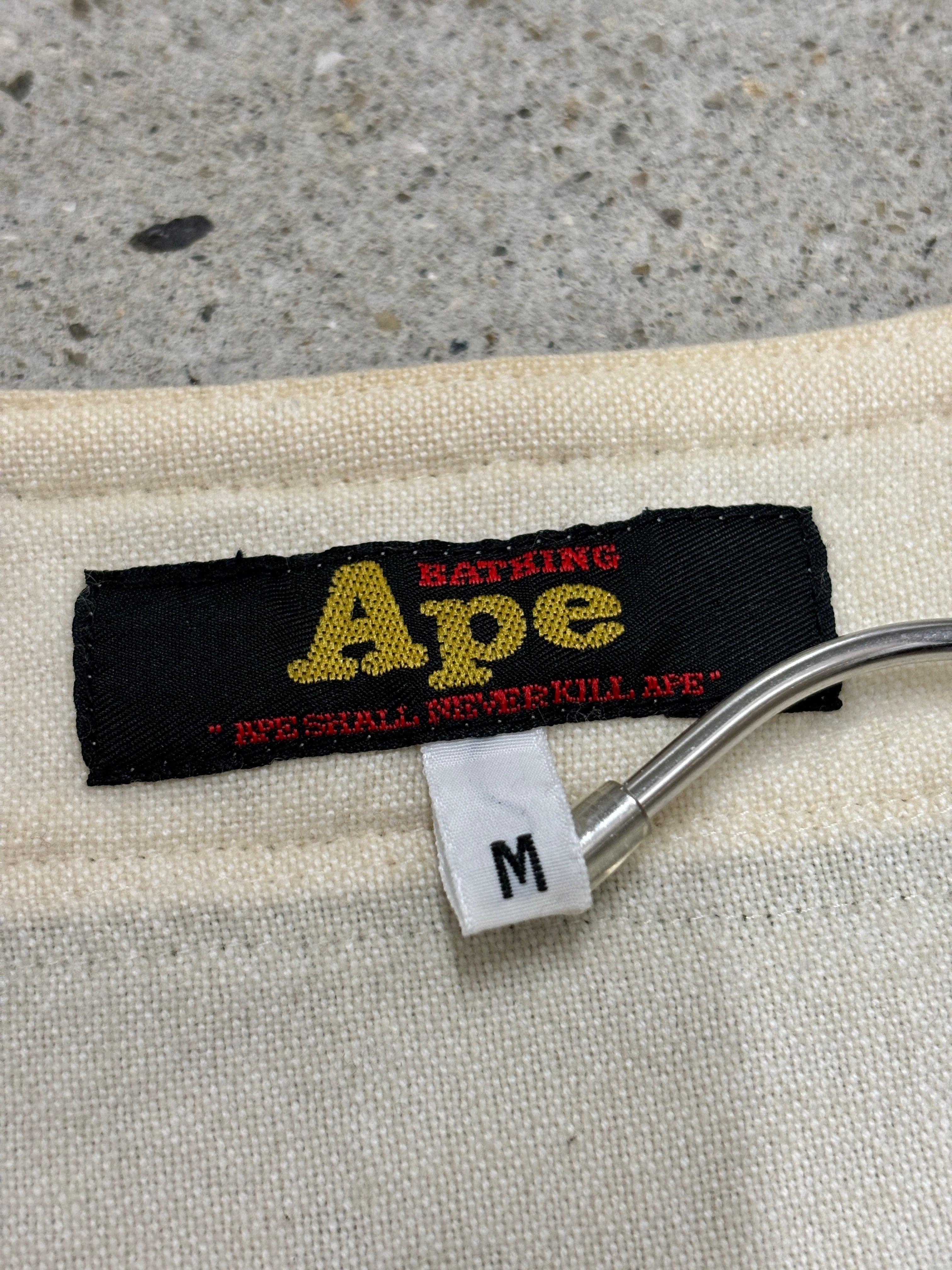 90～00s A BATHING APE/Baseball Shirt/初期/M/ベースボールシャツ