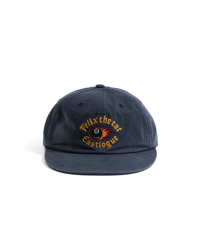 [EASTLOGUE] FELIX 8-BALL EMBROIDERED CAP / D.NAVY 正規品 韓国ブランド 韓国ファッション 韓国代行 イーストローグ 日本 店舗