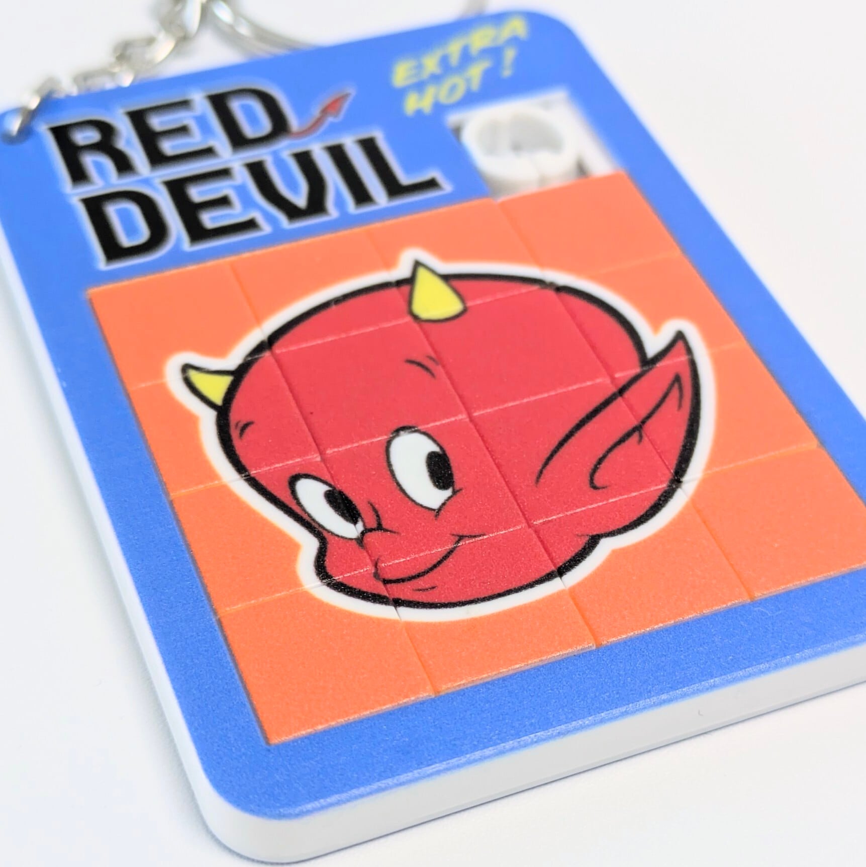 【 Hot Stuff the Little Devil ( ホットスタッフ リトルデビル ) 】AMERICAN CHARACTER PUZZLE KEYRING ( パズルキーリング ) / キーホルダー〚アメリカン雑貨 アメトイ〛