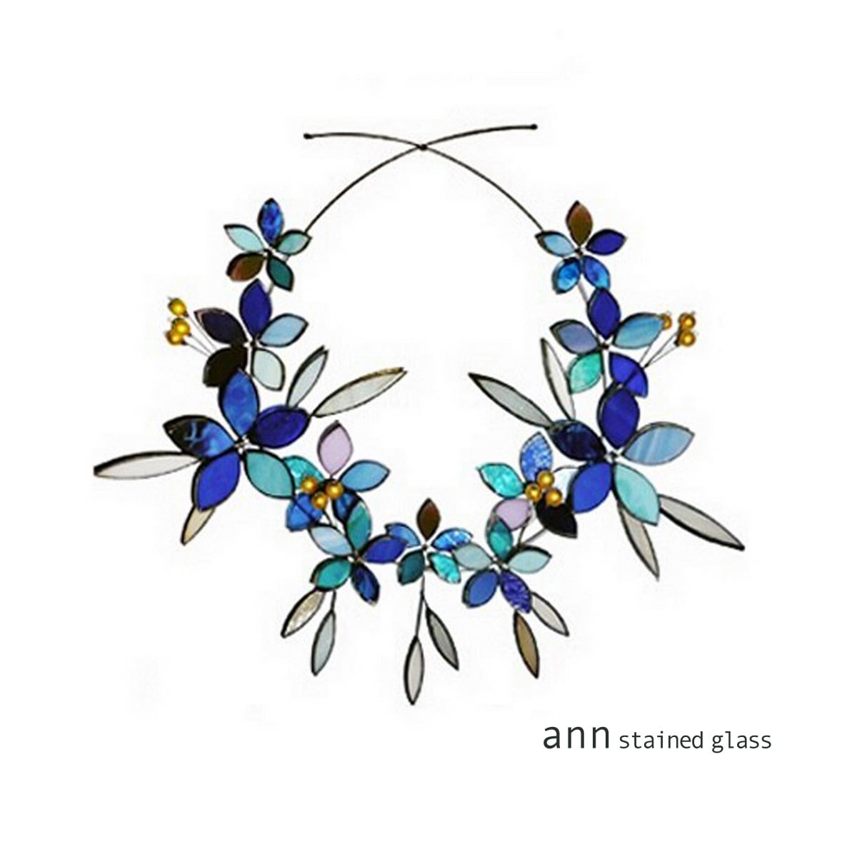 X'mas】ステンドグラス クリスマスリース | ann stained glass