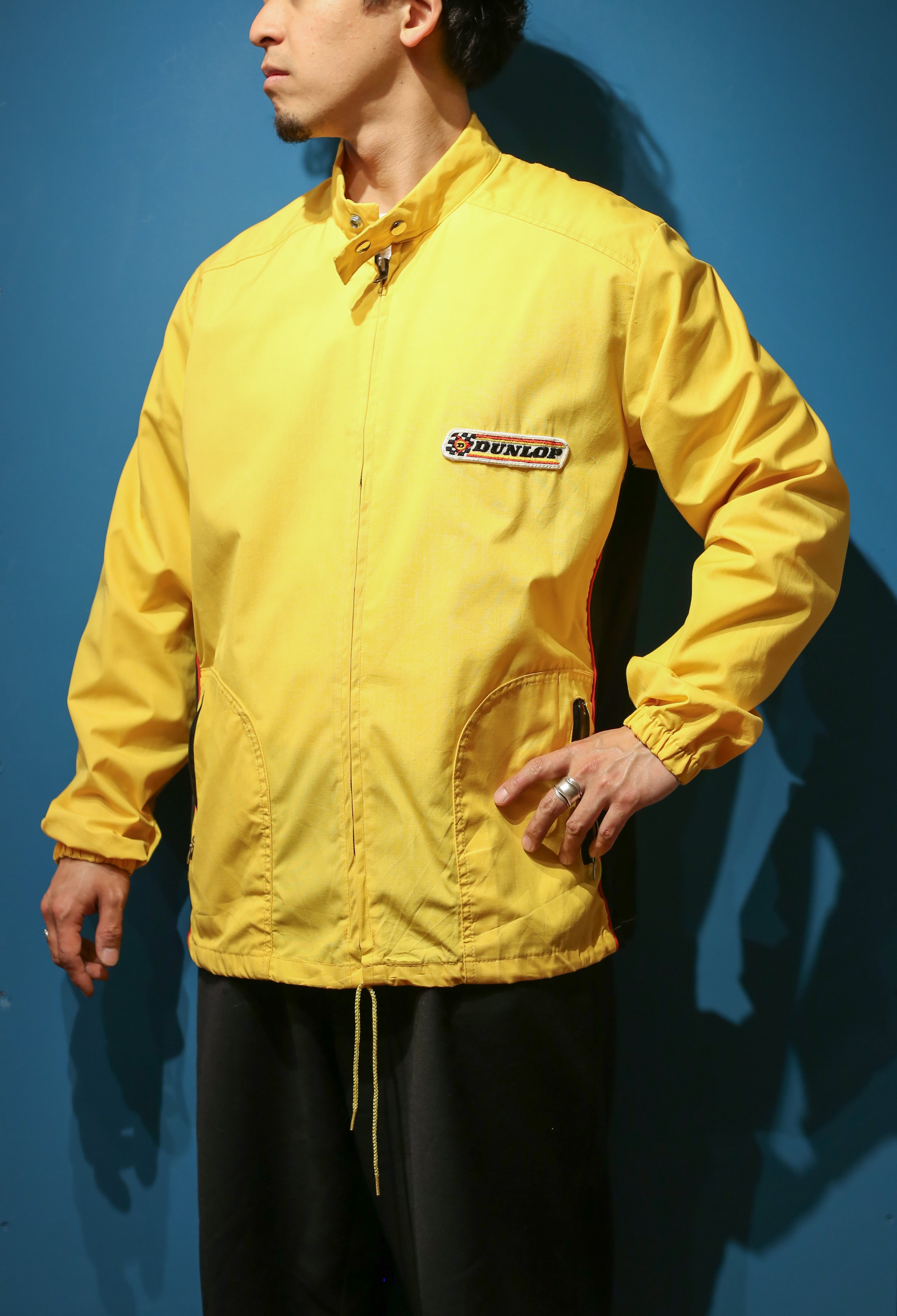 70's “DUNLOP” racing light jacket | Ol-c
