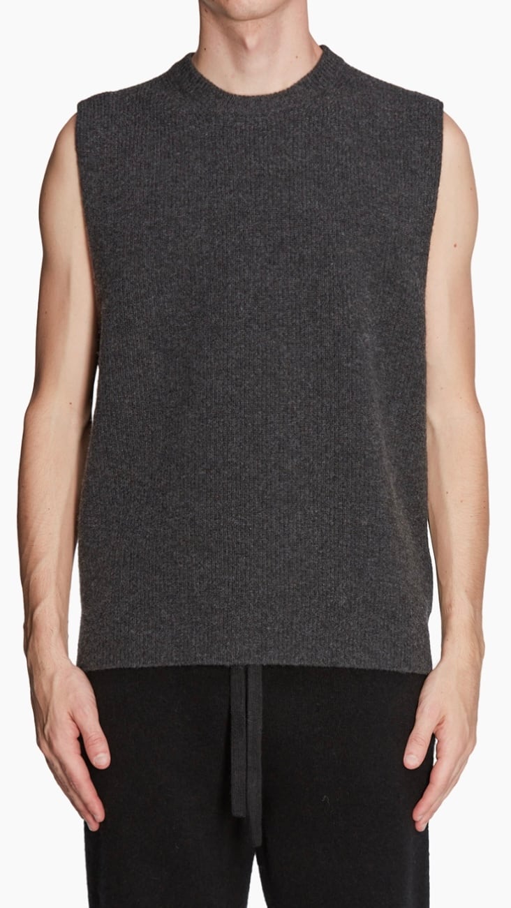 ROBERTO COLLINA- Gilet Costa -:BIANCO,:NERO,:ANTRACITE