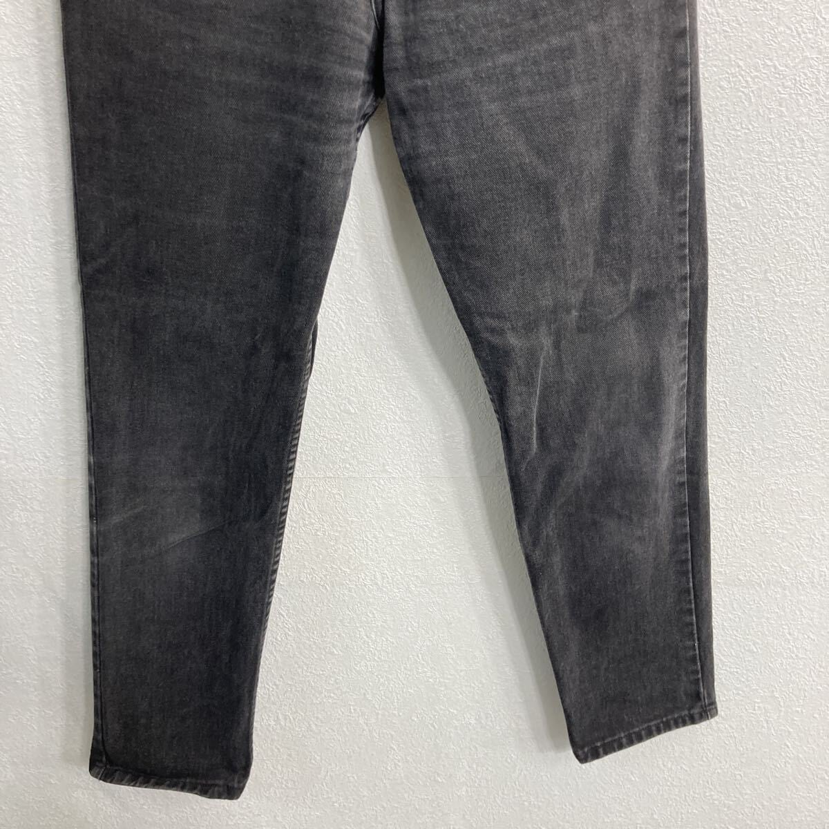 00s～ GAP レディース デニムパンツ 8 ブラック ギャップ ジップアップ