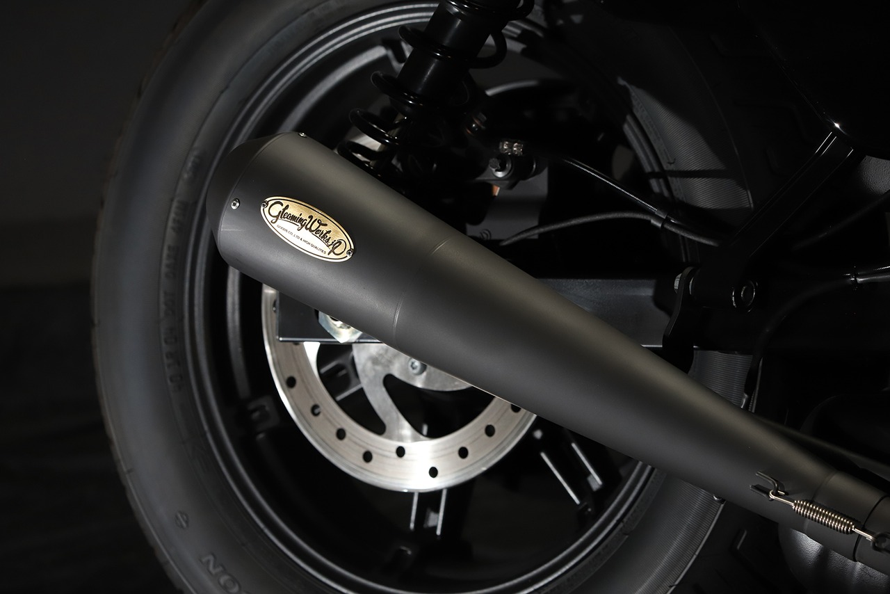 Clubman silencer with SUS 2in1 Casting exhaust system for RH975/Nightster
