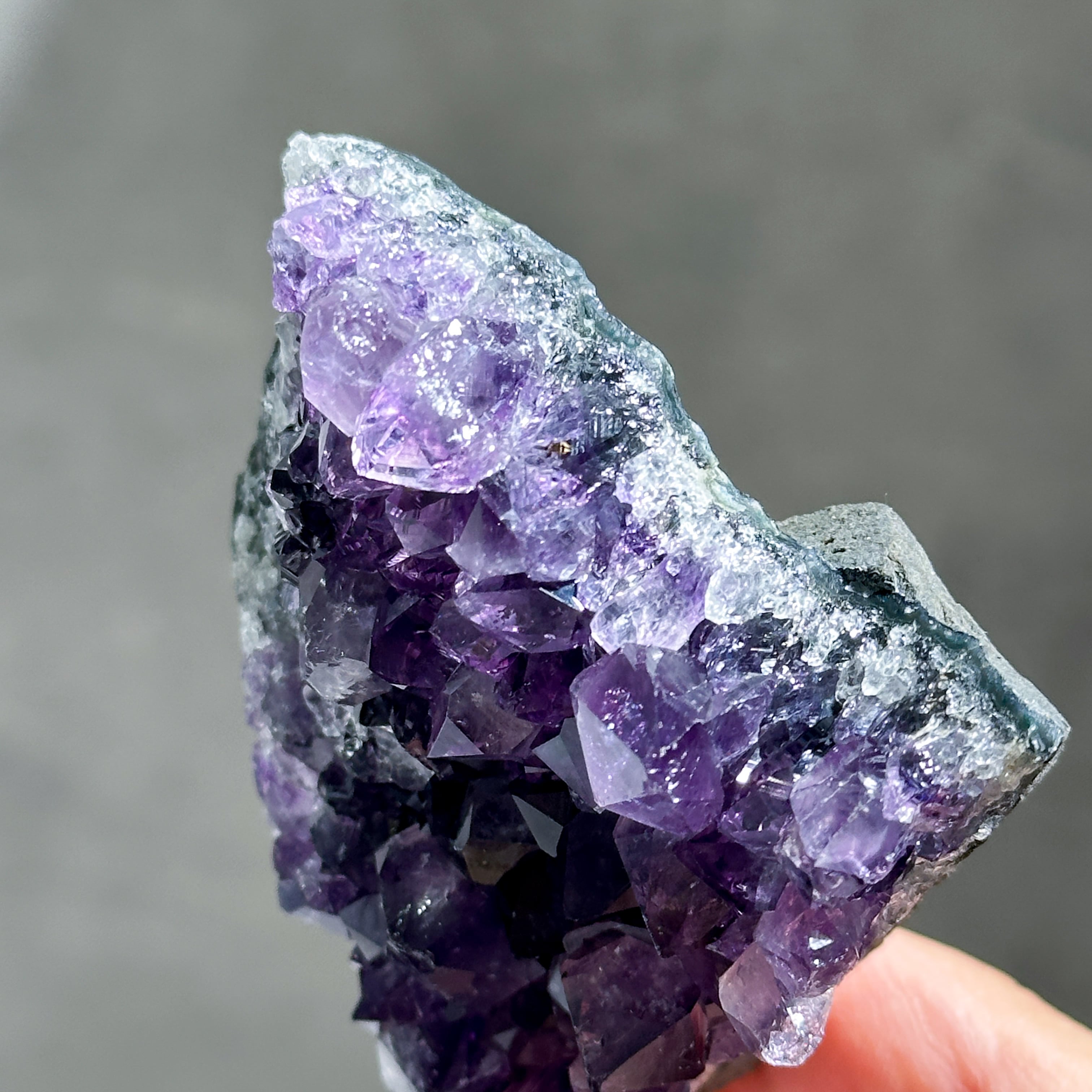 ウルグアイアメジスト 天使の指紋◎ウルグアイ産アメジスト 原石93◇ Amethyst