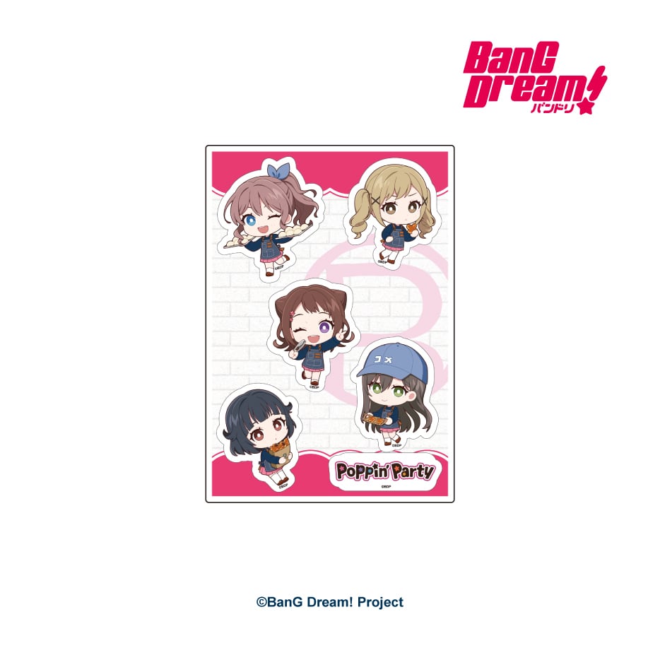 BanG Dream! in R Baker ミニキャラアクリルシールセット | ALCOHOL