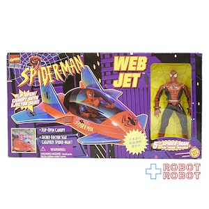 トイビズ  スパイダーマン ウェブジェット w/ 5インチ スパイダーマン アクションフィギュア 1997 未開封