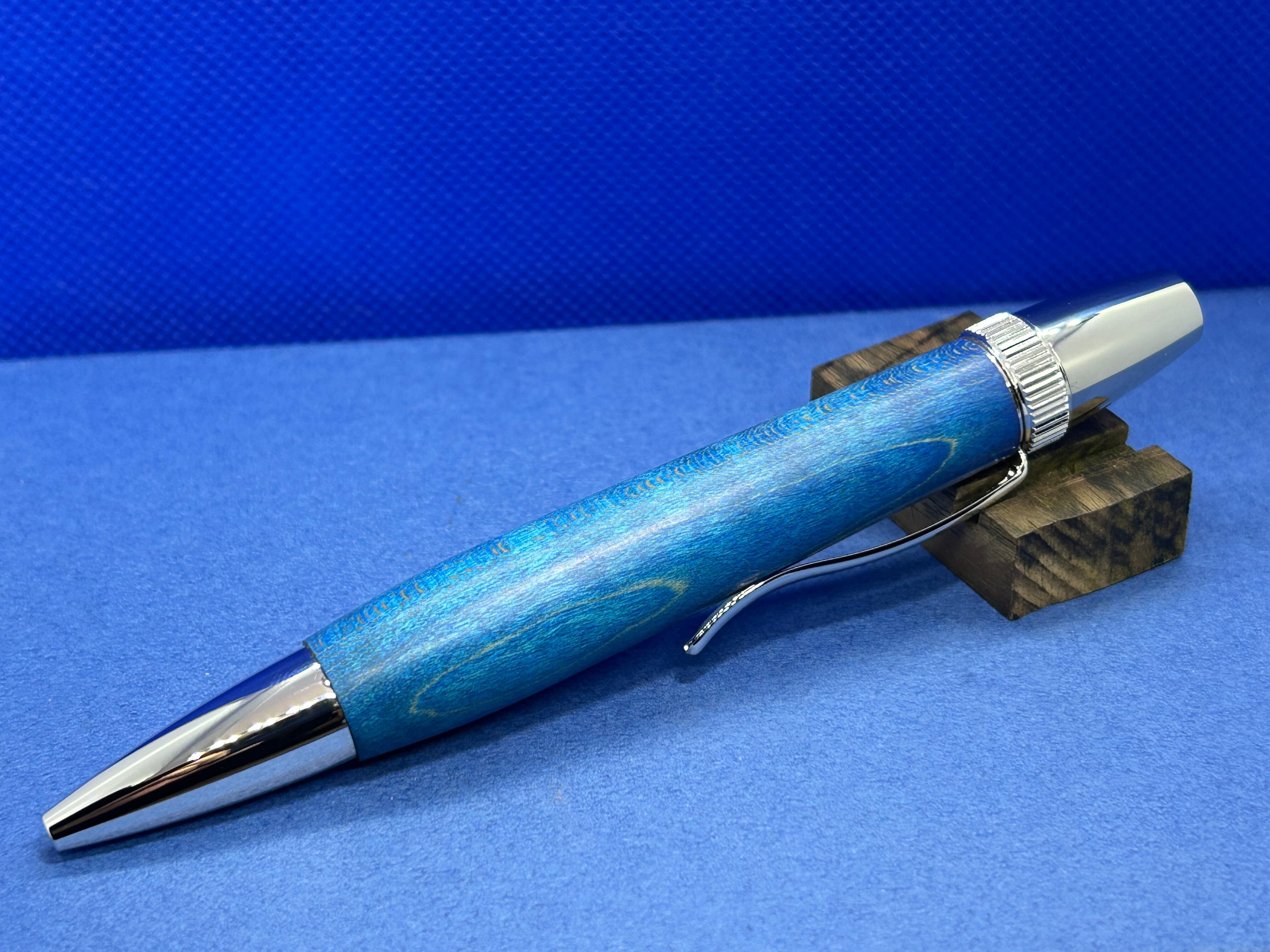 メープルスタビライズドウッド パトリオットペン ボールペン ロジウム