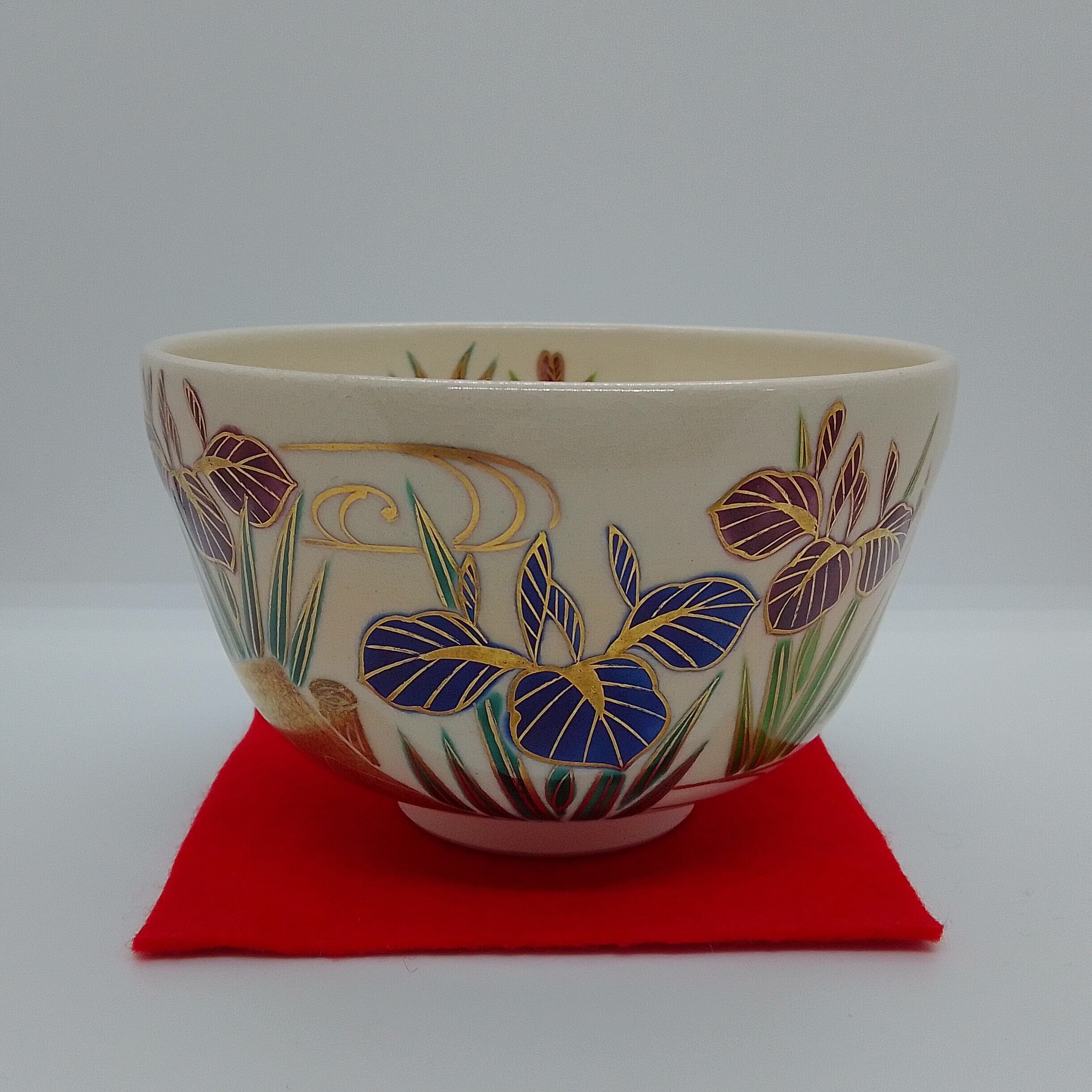 Y2389-4 茶道具 御深井茶碗 時代物 合わせ箱付き　お Y2389-4 茶道具 御深井茶碗 時代物 合わせ箱付き お