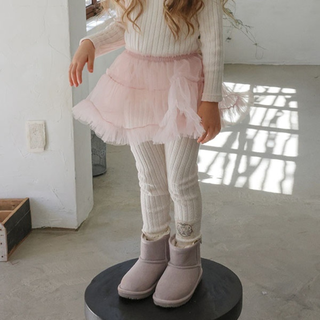 韓国子供服 / 26winter / puella FLO / アンディレギンス / キッズ / 冬服 *90~140*