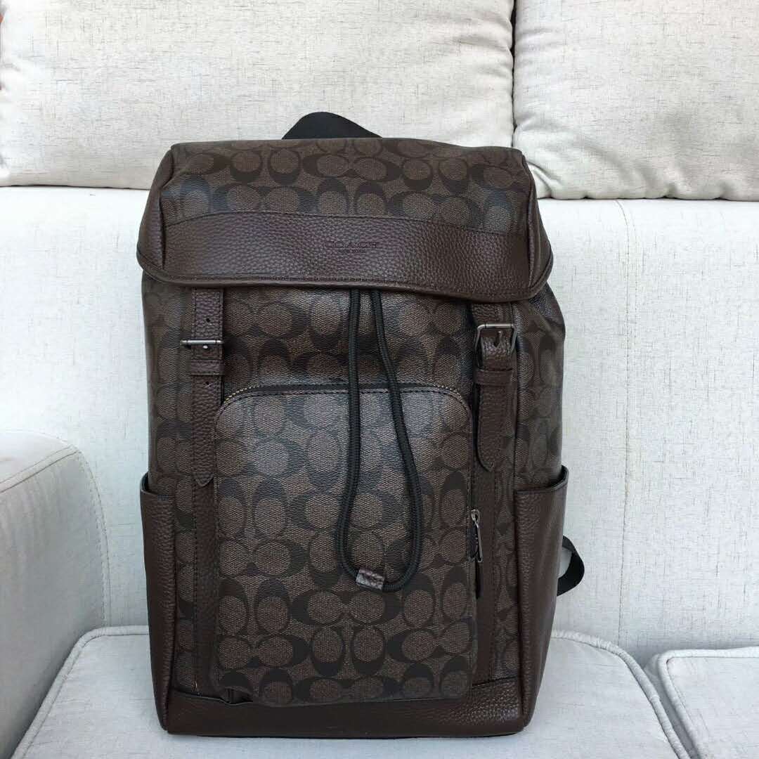 COACH コーチ バッグ リュック メンズ リュックサック バックパック デイバック ブラックF55391ブラウン