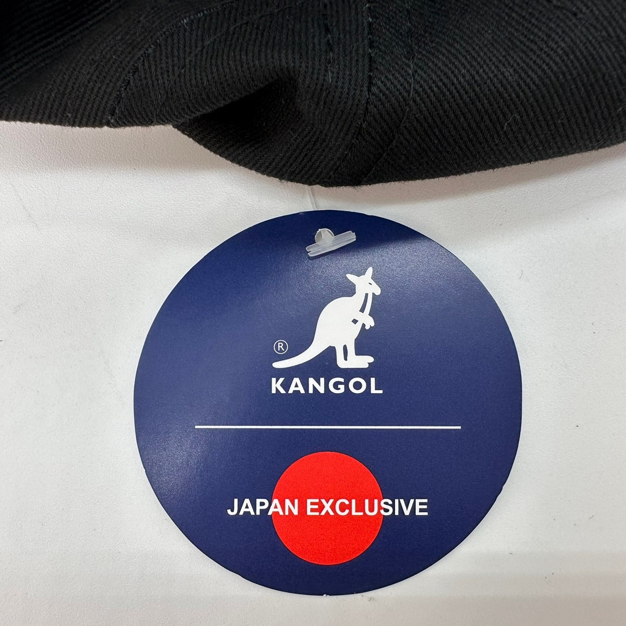 KANGOL/カンゴール　ウォッシュドローキャップ　JAPAN EXCLUSIVE BK