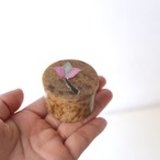 ピンクとパープルのお花のケース