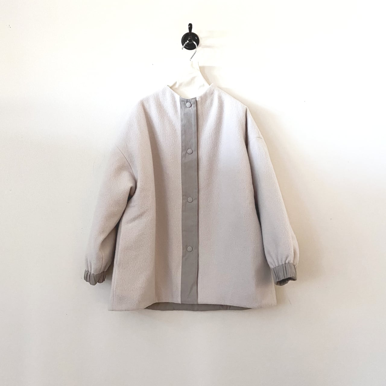 evam eva ウールパディングショートコート wool padding short coat  