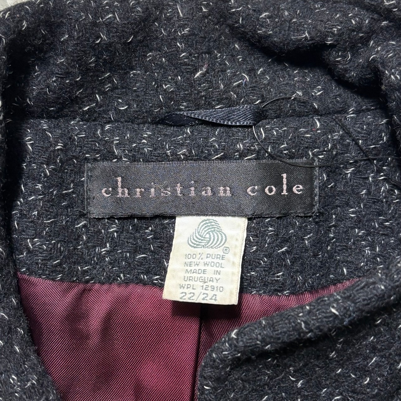 unknown vintage wool nep over coat