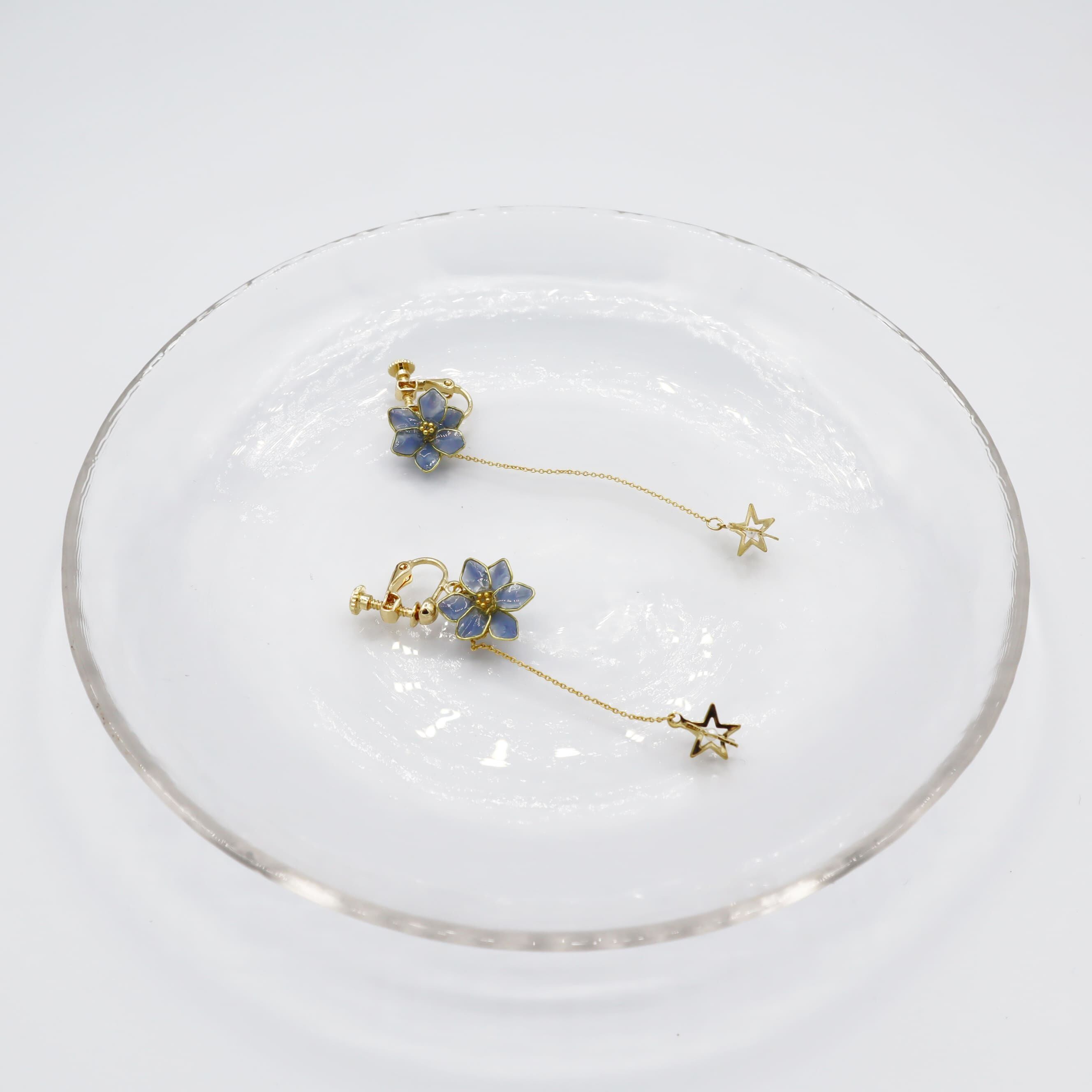 star flower（blue）