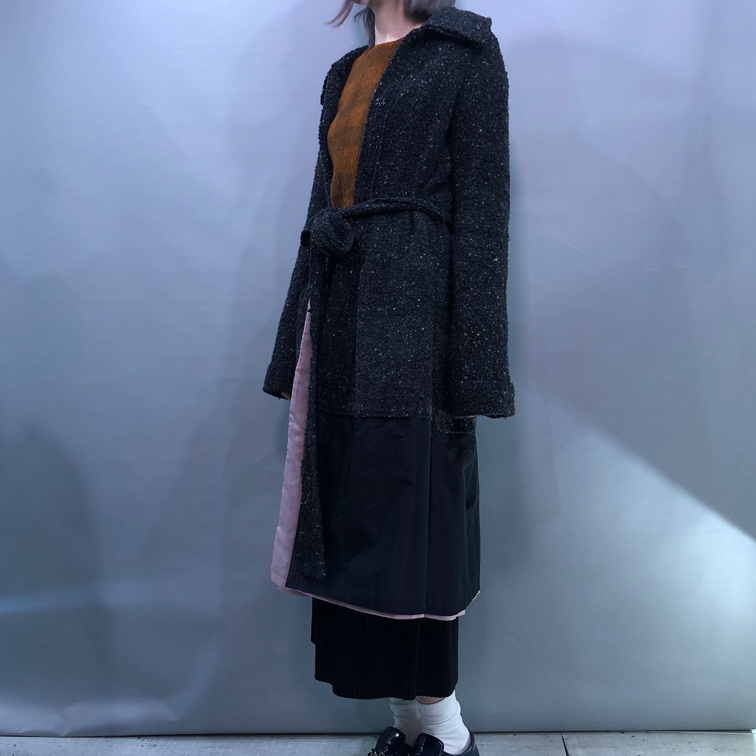 sacai ドッキング　コート　ニット