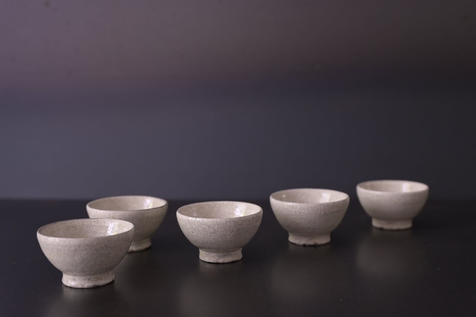 山崎さおり 茶杯(白釉)