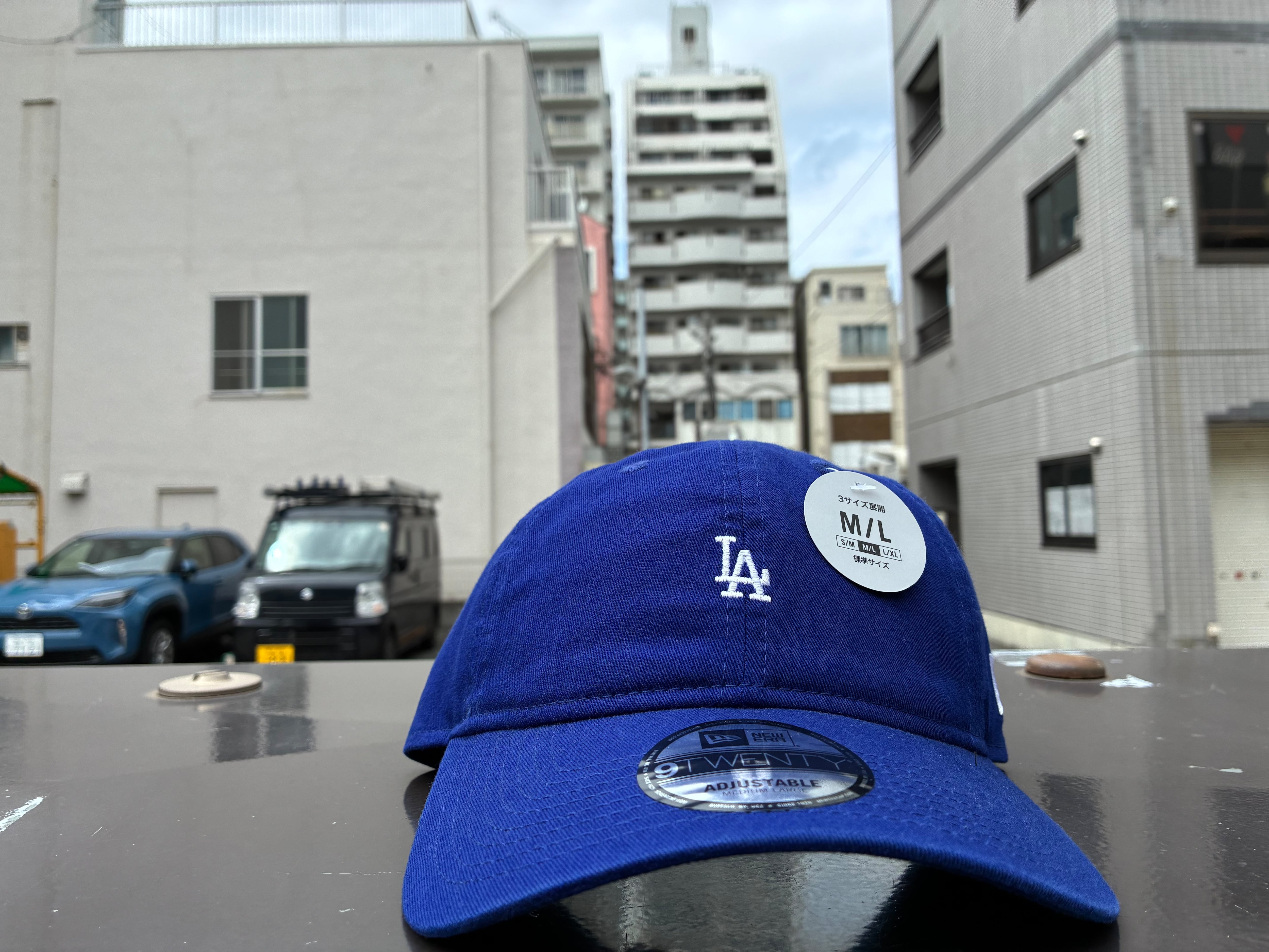 NEW ERA 9TWENTY ウォッシュドコットン Mini Logo ロサンゼルス 