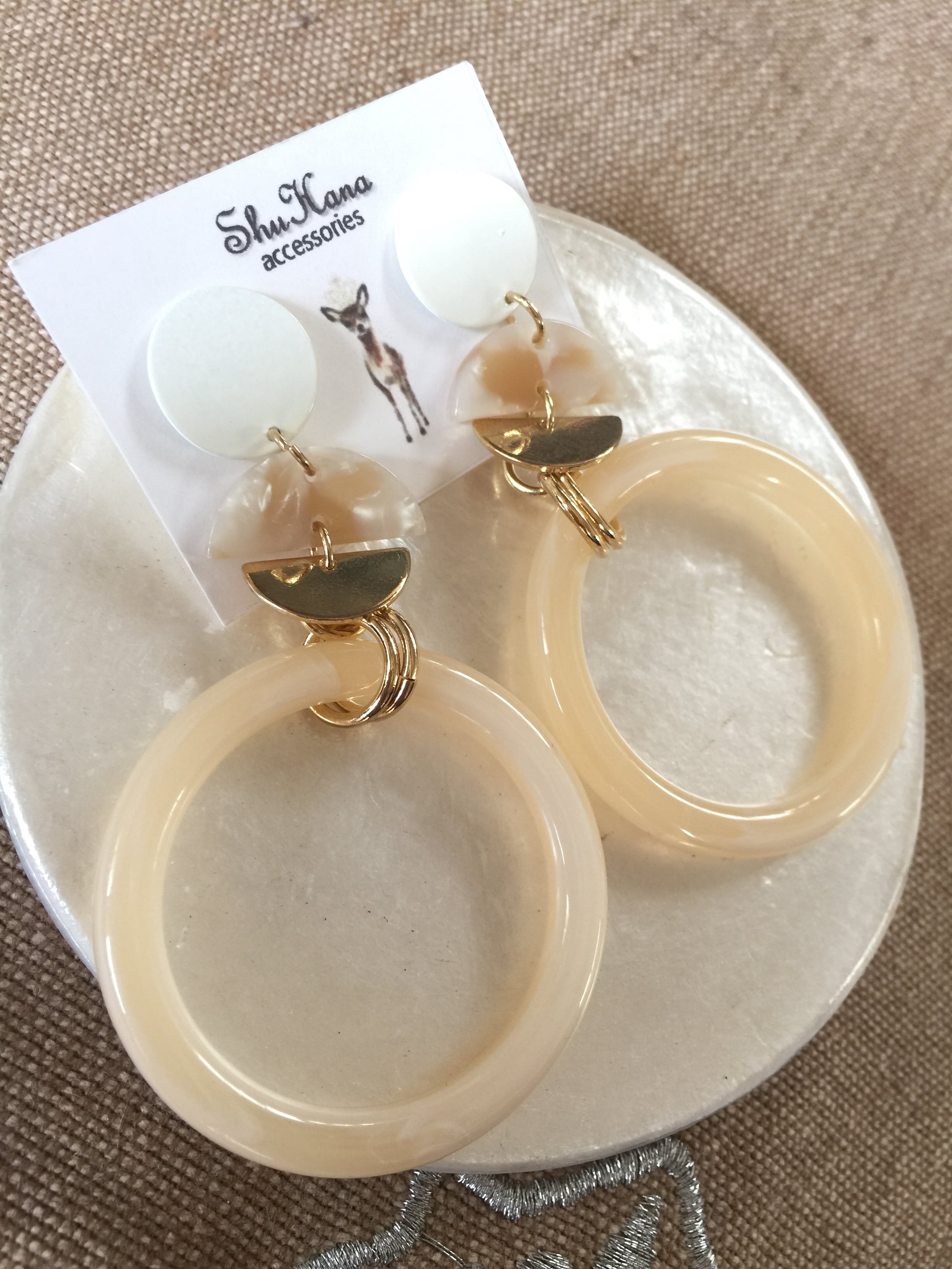 ✓stcat風大振り アンティーク♡ピアス イヤリング アンティーク風 