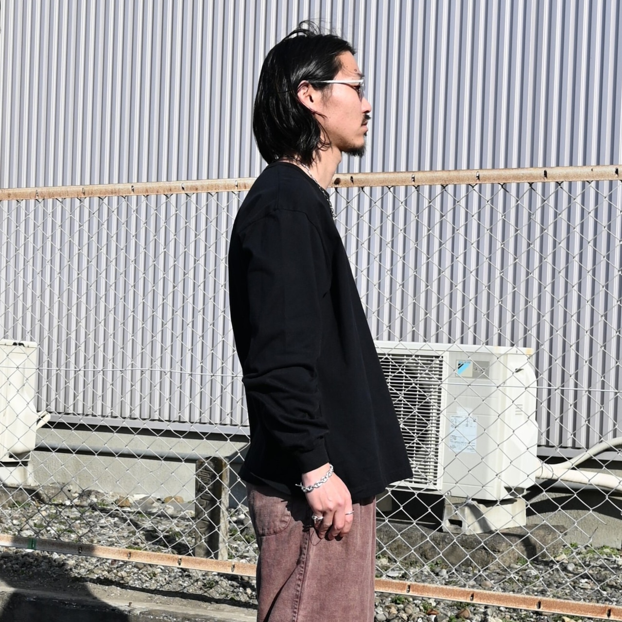 KUON / Sashiko L/S Tee