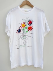 90s Picasso "The Bouquet of Peace" Art Tee Size XL