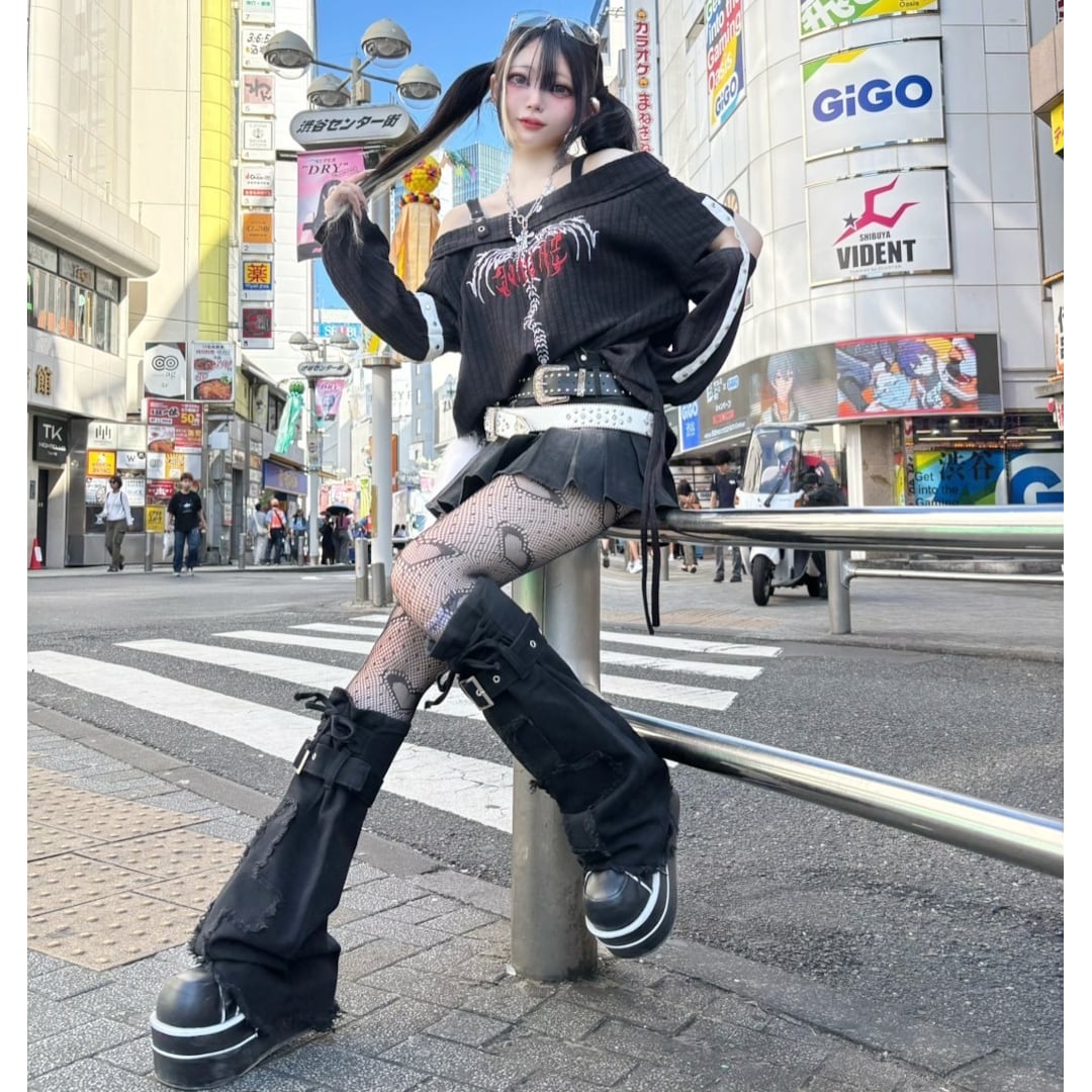 ハート柄 網タイツ | VOLCAN&APHRODITE