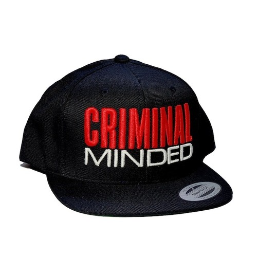 DISSIZIT / Criminal Minded Yupoong Snapback Cap / Black