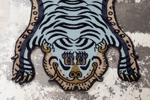 Tibetan Tiger Rug 《Sサイズ•ウール205》チベタンタイガーラグ
