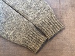 BRAEMAR Vintage Gray Wool Knit Garden Made in Scotland