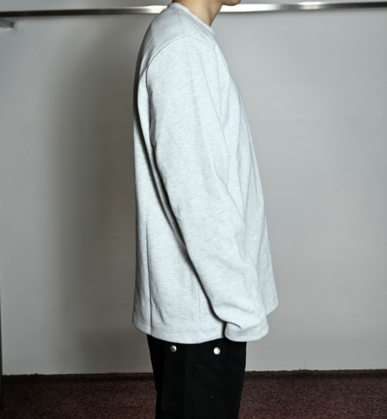 【26SS】PEACEMAKER OAMC ピースメーカーオーエーエムシー / ワッフルT 長袖 / Waffle Tee - 2