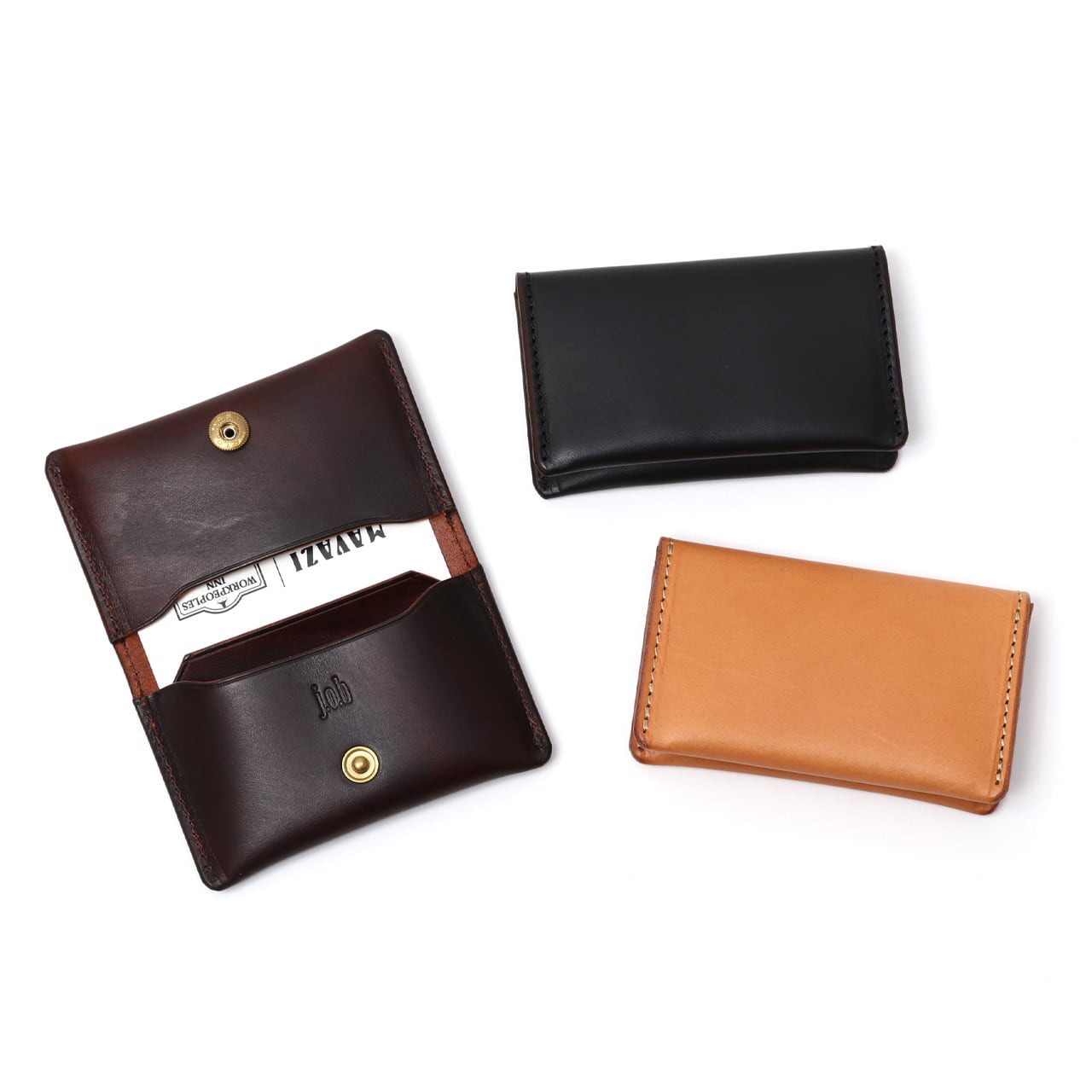 j.o.b leather products レザーカードケース Leather Card Case Mini