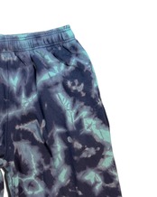 【2着限定販売 / 最短即日発送】タイダイスウェットハーフパンツ　深海の世界