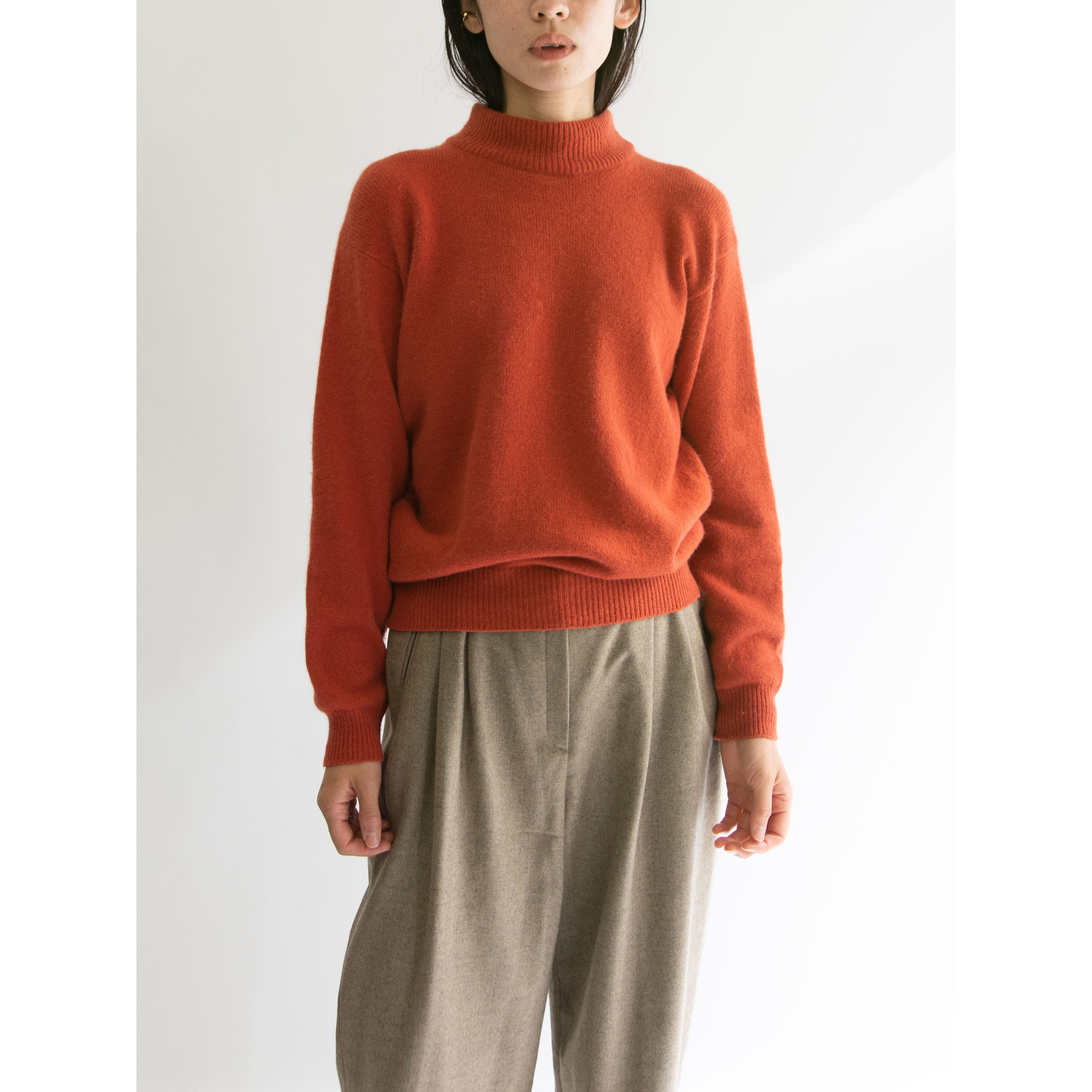 【Calvin Klein】90's Wool-Nylon Pullover Sweater（カルバンクライン ウールナイロンプルオーバーセーター ニット）