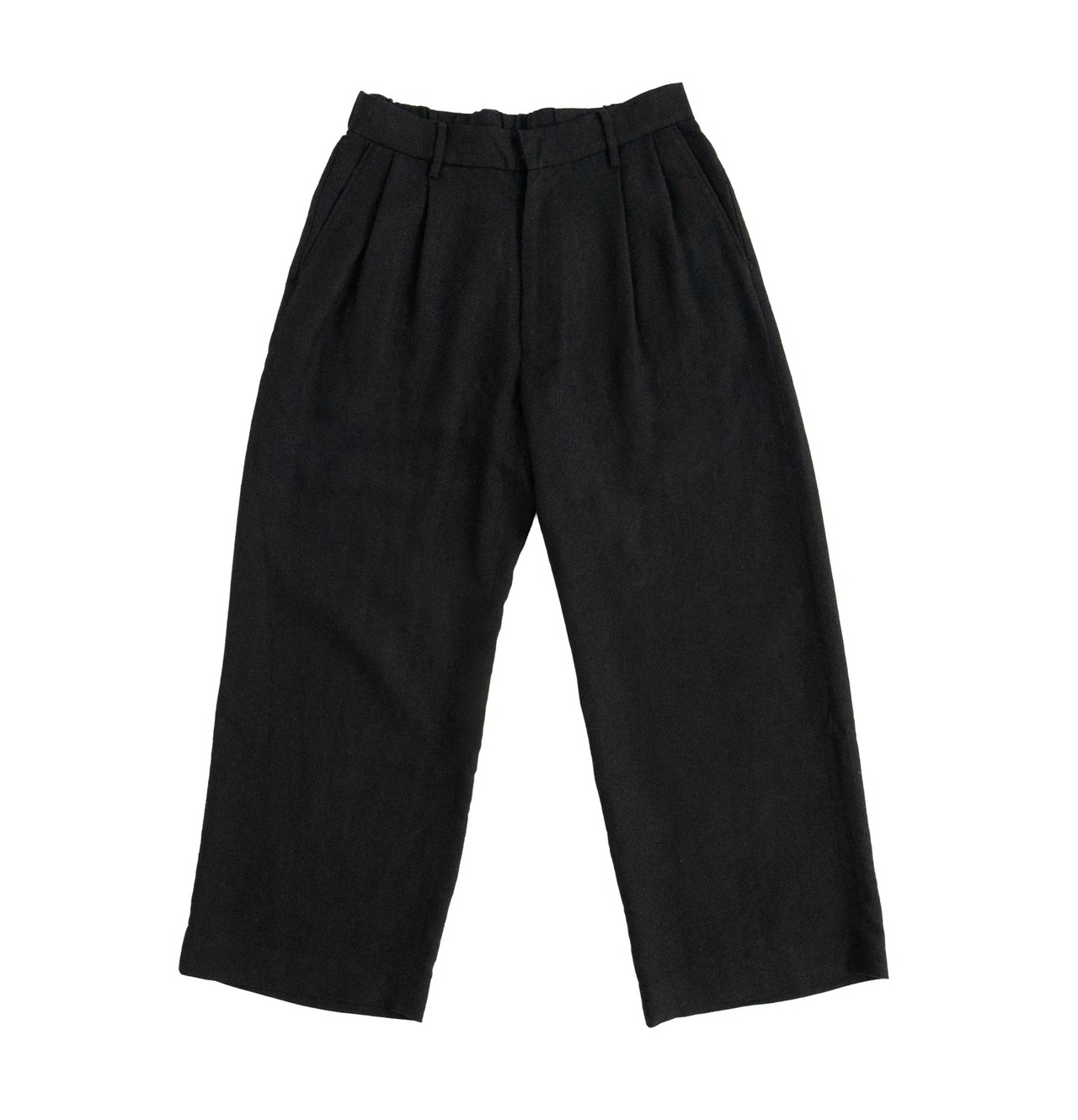 Lurex Linen Slacks （Black）