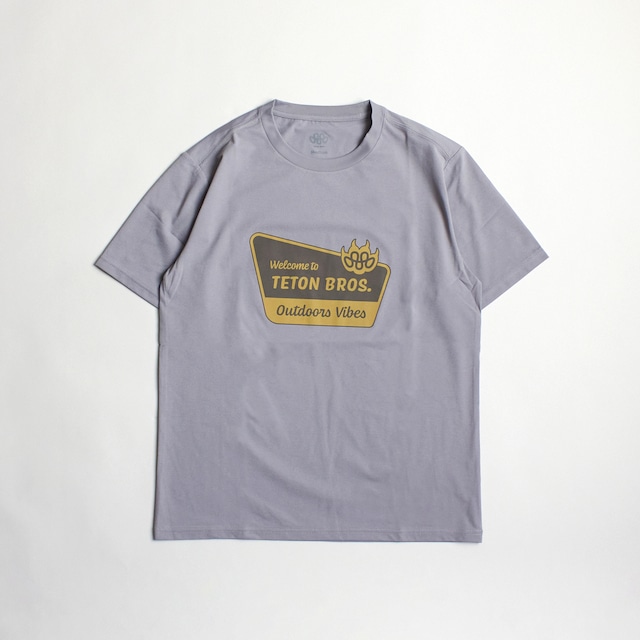 Teton Bros.（ティートンブロス）TB Trail Sign Tee  Gray  トニーTシャツ メンズ