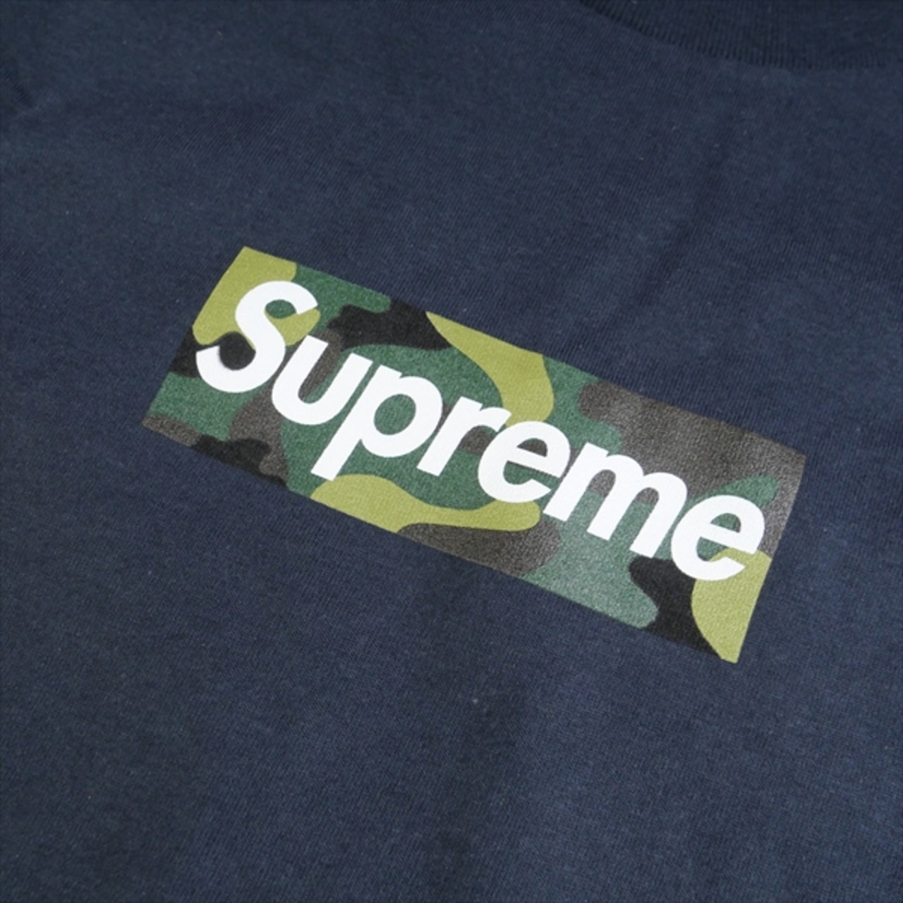 Size【S】 SUPREME シュプリーム 23AW Box Logo Tee Navy Tシャツ 紺 