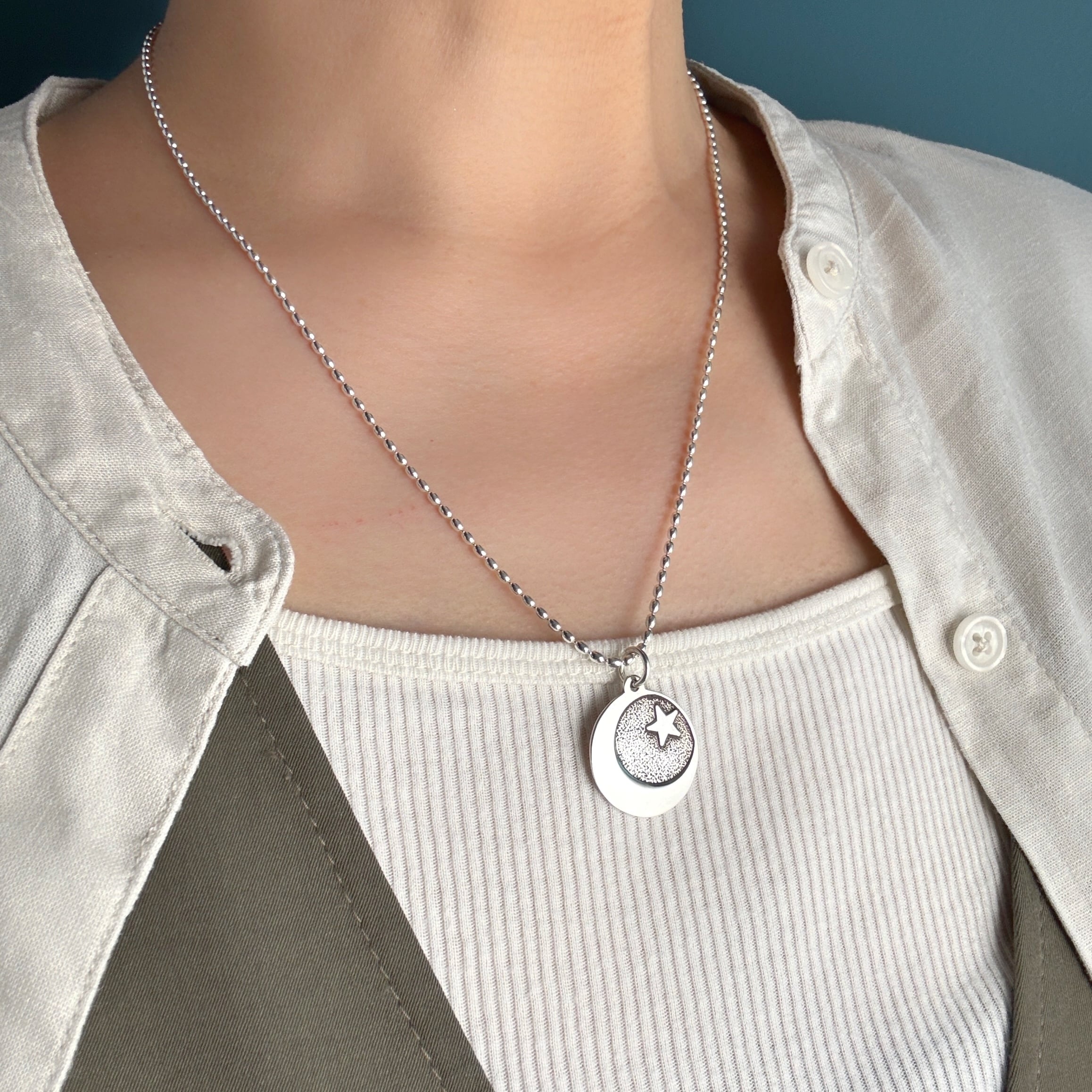 Lagoon Original ムーン+スター ラウンド ネックレス 星月夜 | 【公式