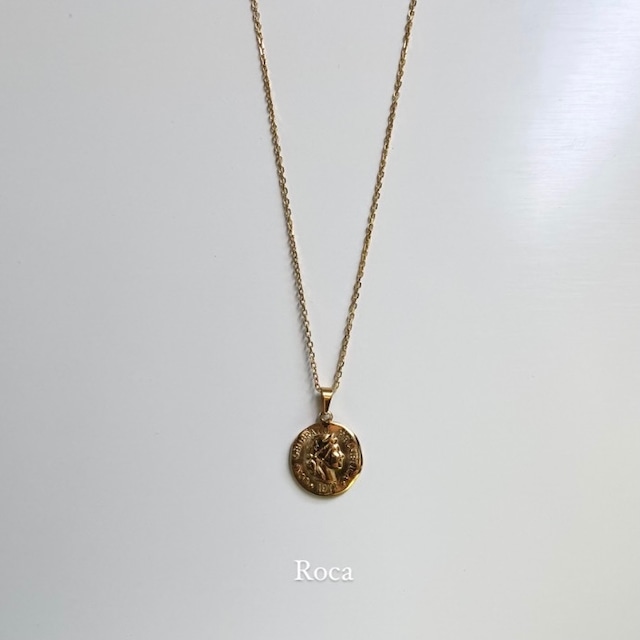 - 316L - antique coin necklace