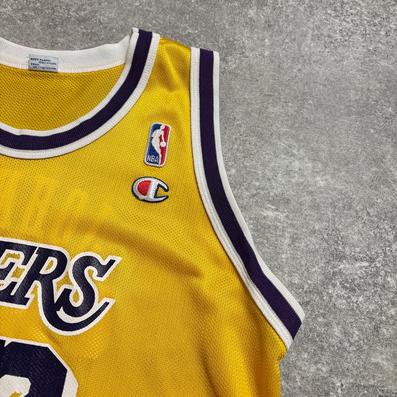 Magic Johnson 【Los Angeles Lakers】 Kids Game Shirt. Champion