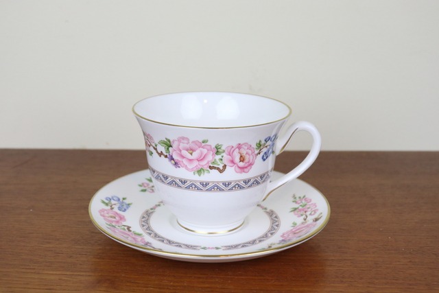 ロイヤルウースター　Mikado　ミカド　帝　カップ＆ソーサー　デュオ　ROYAL WORCESTER　イギリス　ヴィンテージ　つ48