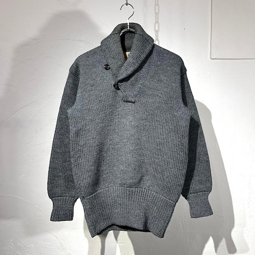 30s CULVER MILITALY ACADEMY Shawl Collar Sweater "カルバー陸軍士官学校"