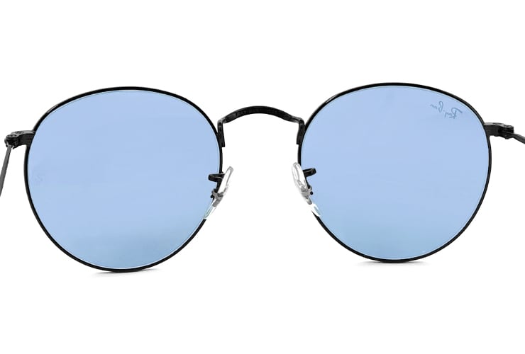 最新！正規品RayBanラウンドメタル RB3447　002/64 ブルーグレー