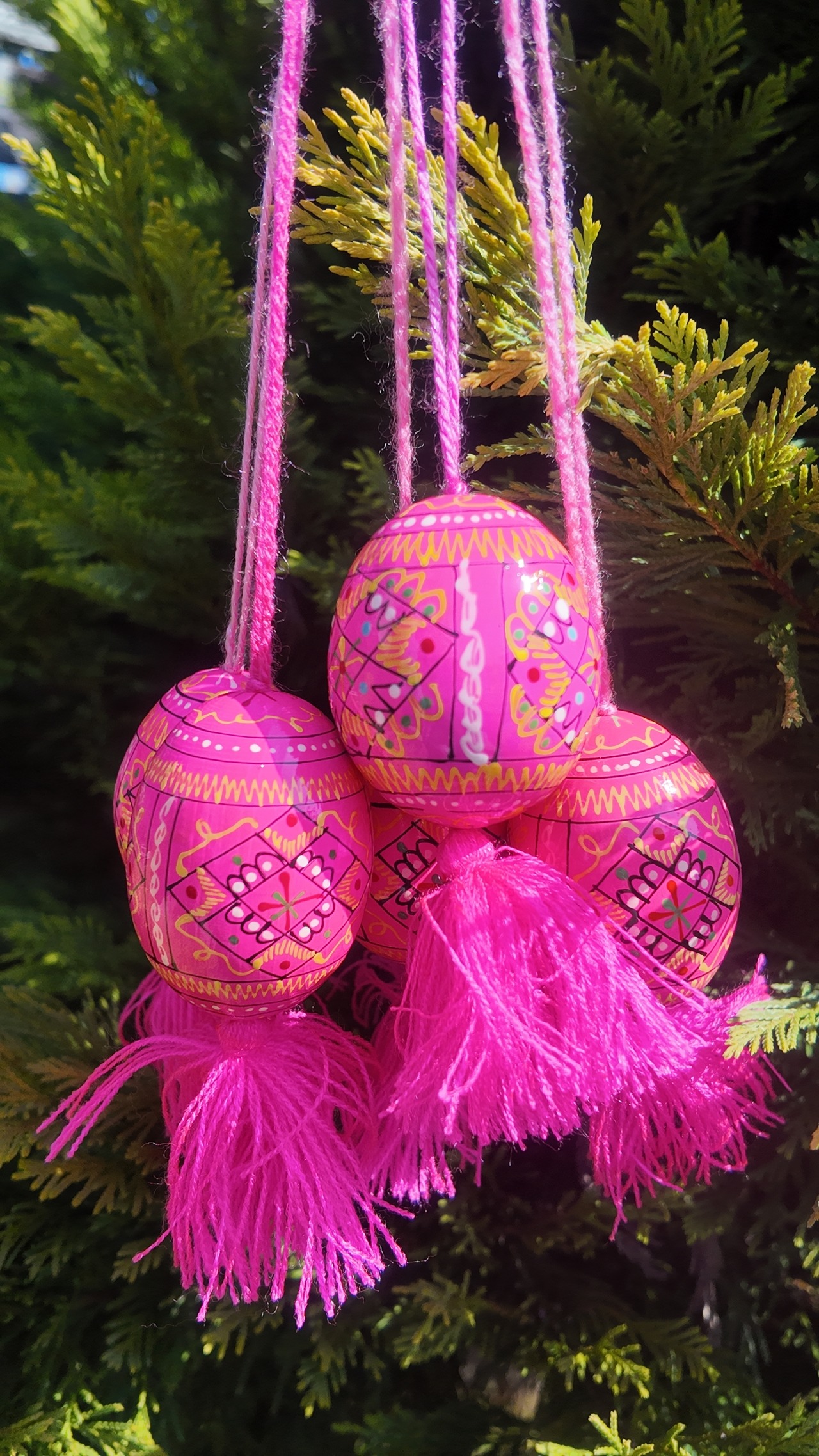 装飾用木製プィサンカ（イースターエッグ）　コロミヤモデル - 9