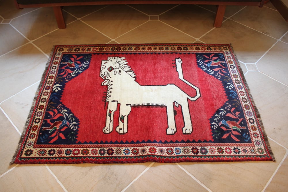 Old Gabbeh（オールドギャッベ）ライオン 3】 | 北欧.Style＋1 ANTIKA