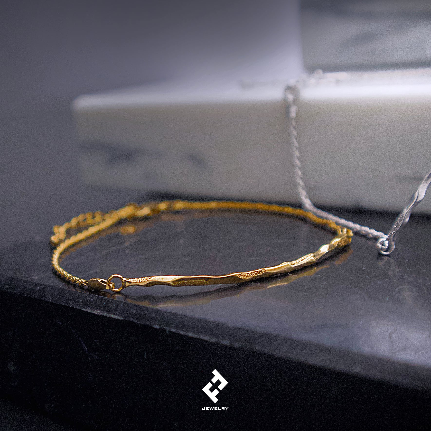 bamboo・バーチェーンブレスレット〜bar chain bracelet | FELIPE