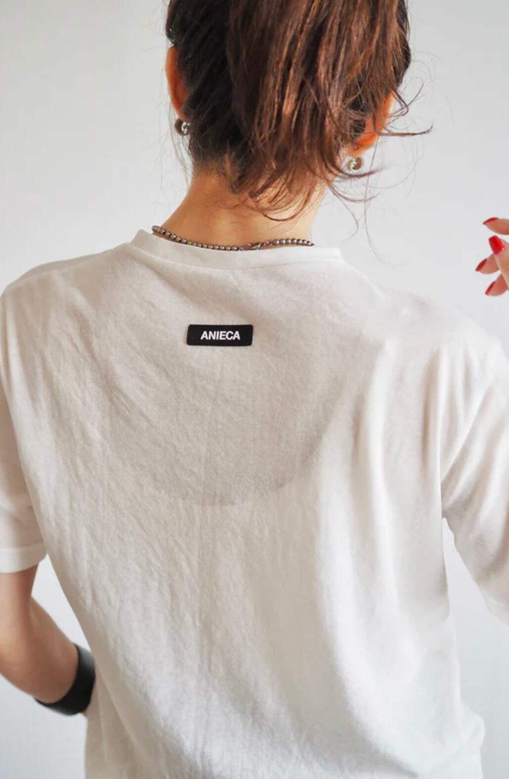 ANIECA 】シアーシャイニーTシャツ | valance 福井｜レディース