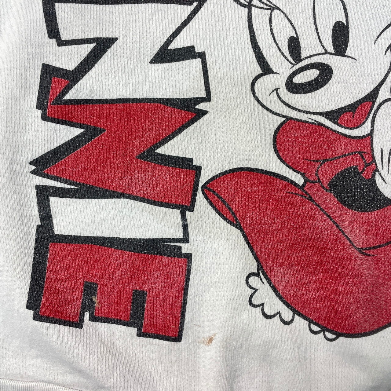 80年代 USA製 ディズニー キャラクタープリントスウェットシャツ 