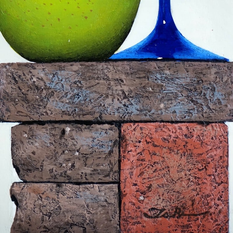 柿と洋梨滝沢直次F3号